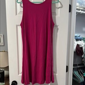 Sleeveless Pink Dress